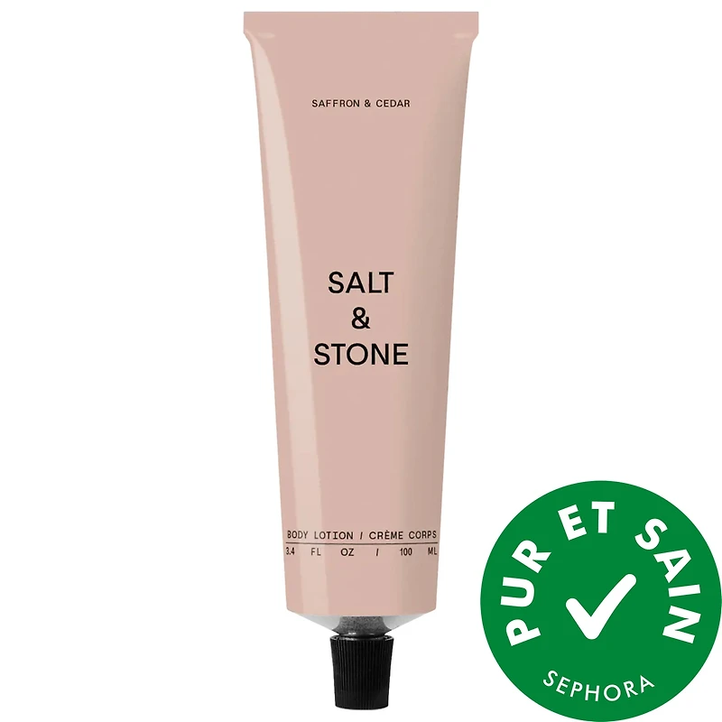 Lotion pour le corps Saffron & Cedar avec niacinamide