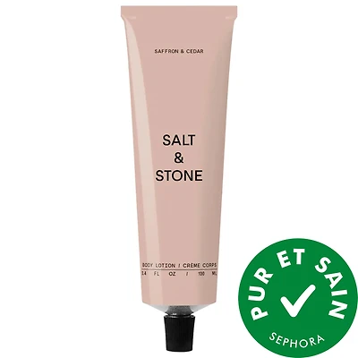 Lotion pour le corps Saffron & Cedar avec niacinamide