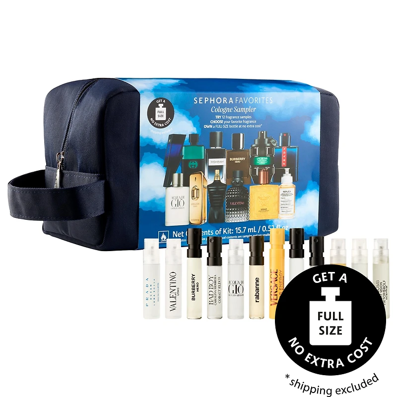Cologne Sampler Set with Redeemable Voucher