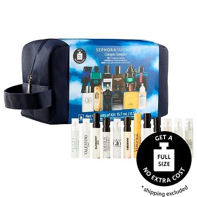 Cologne Sampler Set with Redeemable Voucher