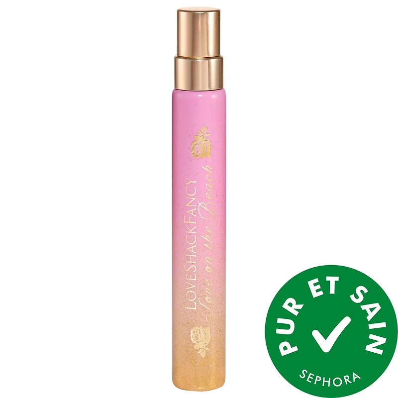 eau de parfum Love On The Beach avec coco et frangipane