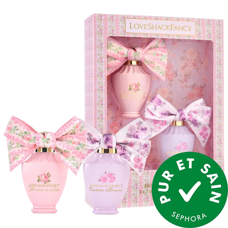 Mini ensemble eau de parfum Forever in Love et Endless Dreams