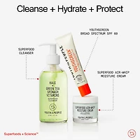 Youthscreen™ Daily Hydration + Pollution Defense Invisible Broad Spectrum Sunscreen SPF 60 