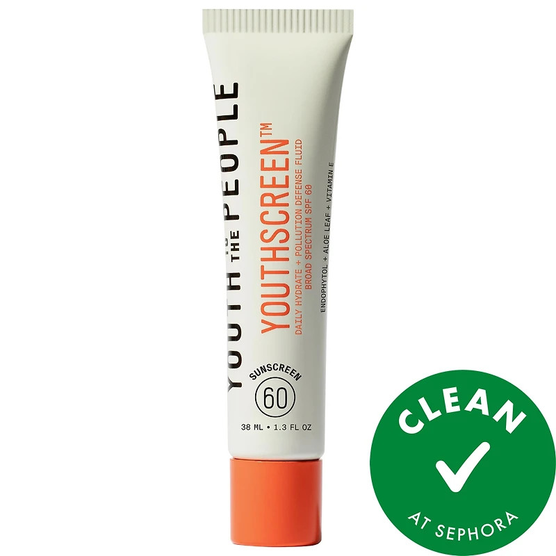 Youthscreen™ Daily Hydration + Pollution Defense Invisible Broad Spectrum Sunscreen SPF 60 