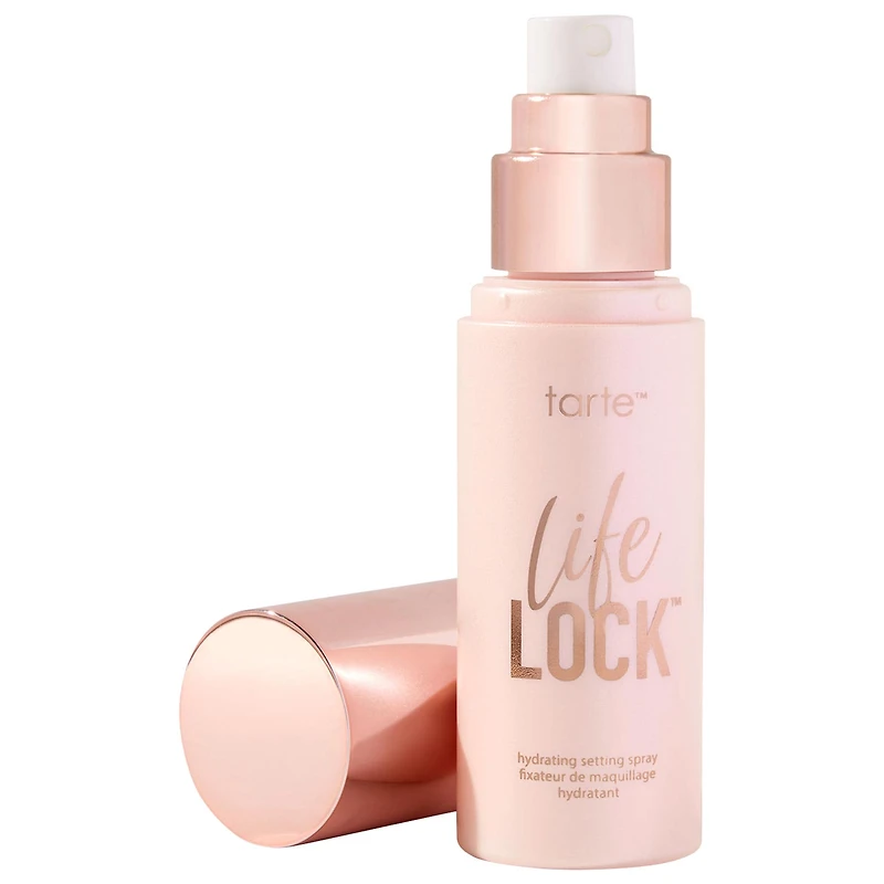 tarte mini life lock™ hydrating waterproof setting spray 1.15 Fl. Oz. / net 34 mL