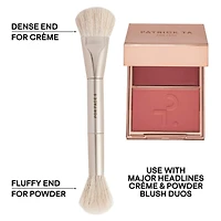 Dual Ended Precision Blush Brush