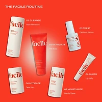 The Buzz Brightening Exfoliating Facial Treatment with AHA & BHA