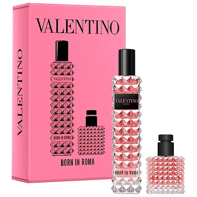 Ensemble-cadeau de l’eau de parfum Donna Born In Roma