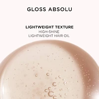 Huile pour les cheveux anti-frisottis Glaze Drops de Gloss Absolu
