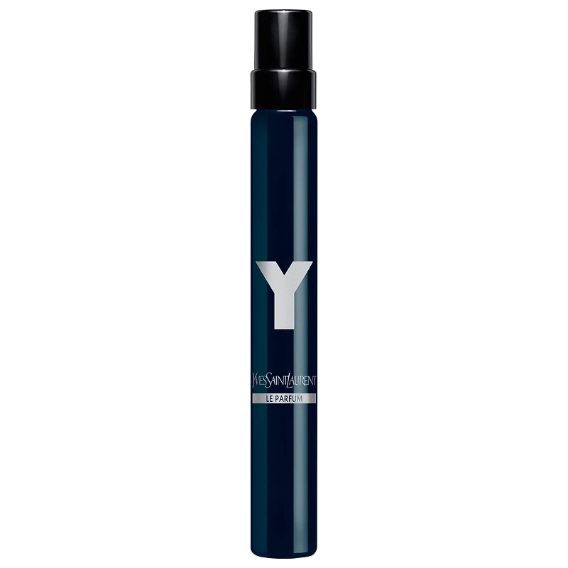 Parfum Y en vaporisateur de voyage avec des notes de bois de cèdre et de lavande