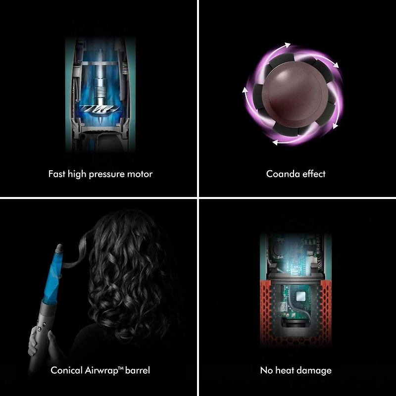 Limited Edition Airwrap ID Multi-styler™ for Straight to Wavy Hair in Jasper Plum