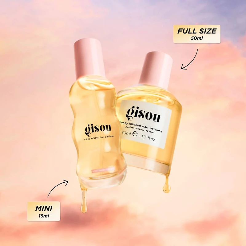 Miniparfum pour les cheveux infusé Wildflower Honey
