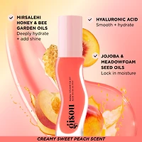 Huile hydratante pour les lèvres infusée de miel