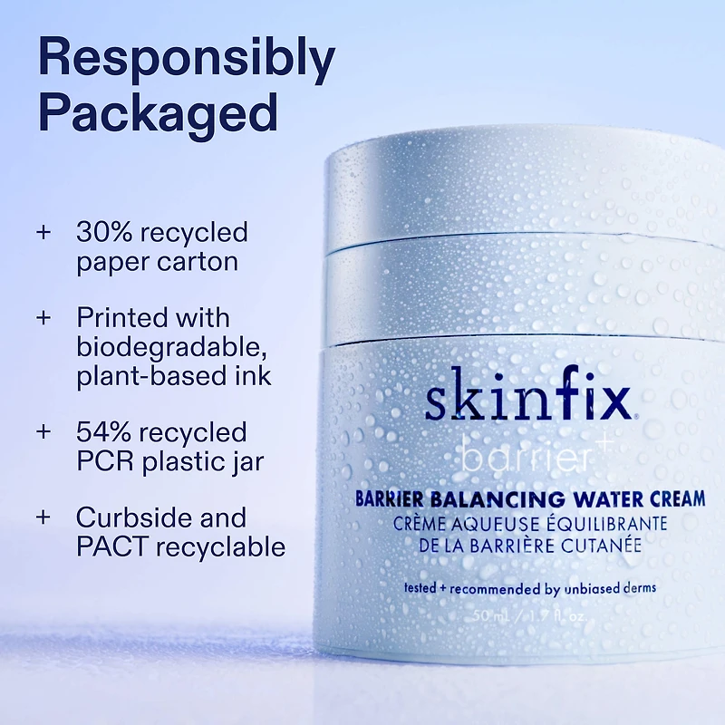 Barrier Balancing Water Cream Moisturizer with Hyaluronic Acid