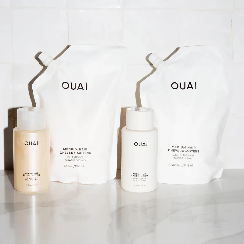 Shampoing pour cheveux moyens