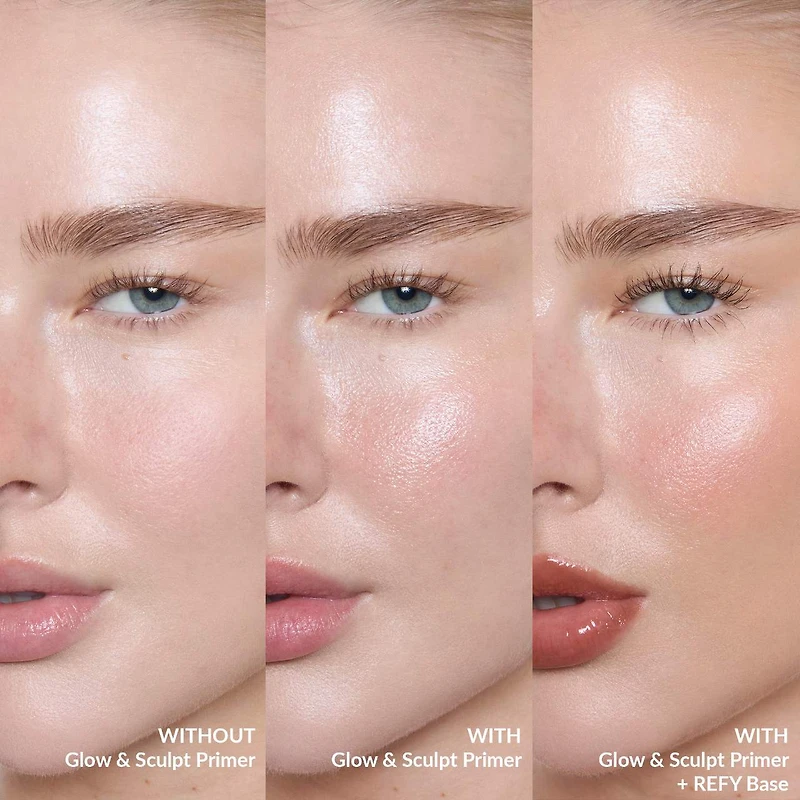 Base sérum pour le visage Éclat et sculpture avec niacinamide