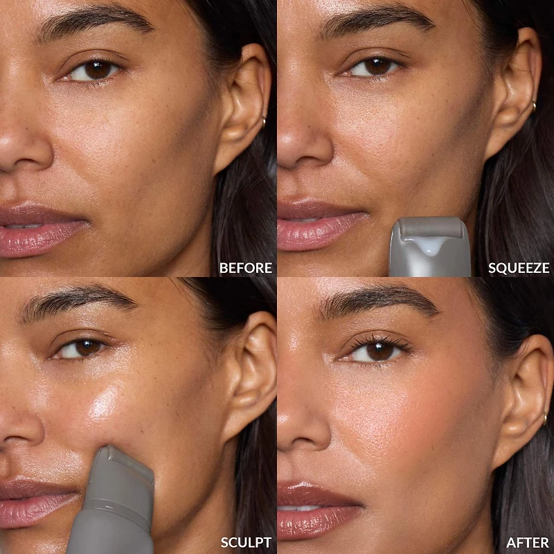 Base sérum pour le visage Éclat et sculpture avec niacinamide