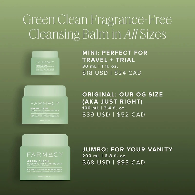 Green Clean Makeup Removing Cleansing Balm