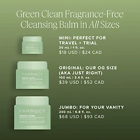 Green Clean Makeup Removing Cleansing Balm