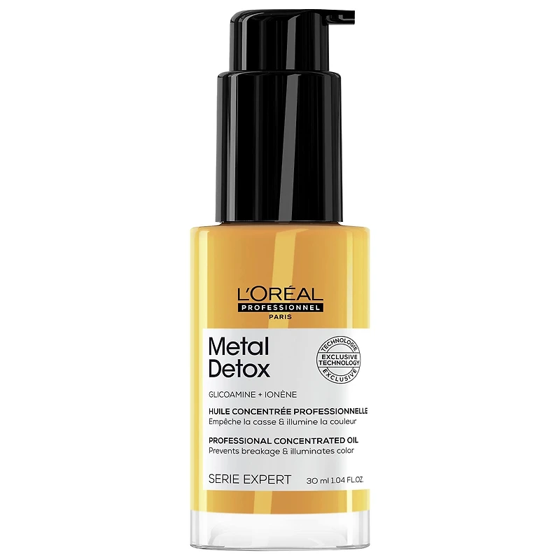 Huile pour les cheveux anti-casse Metal Detox