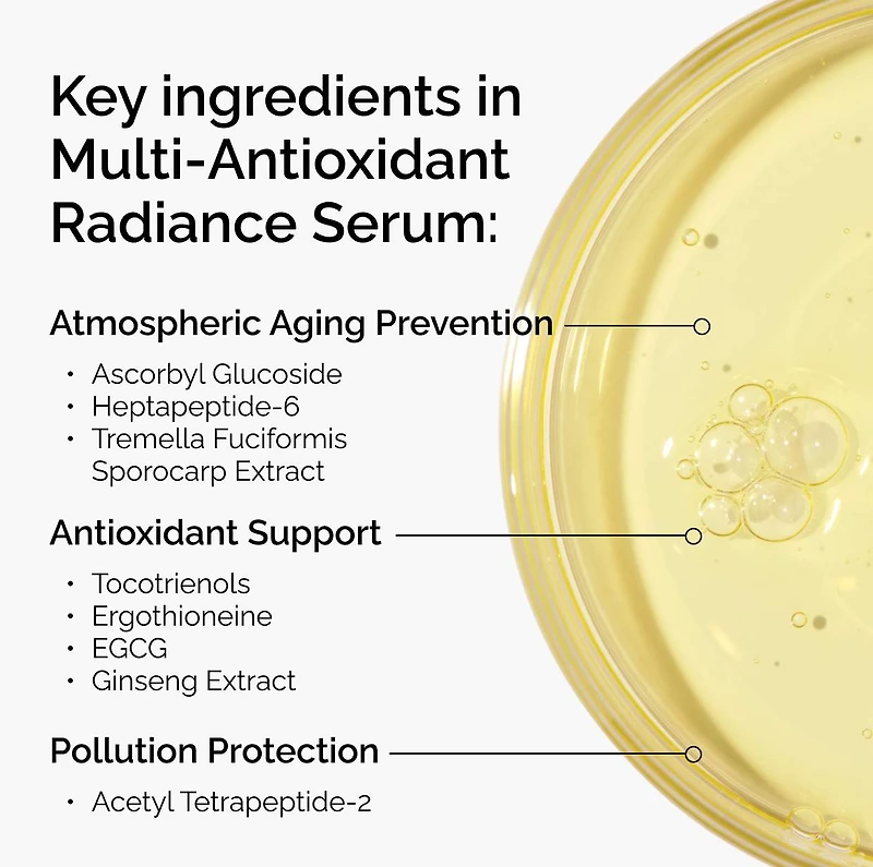 Multi-Antioxidant Radiance Serum with Vitamin C and Ginseng