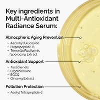 Multi-Antioxidant Radiance Serum with Vitamin C and Ginseng