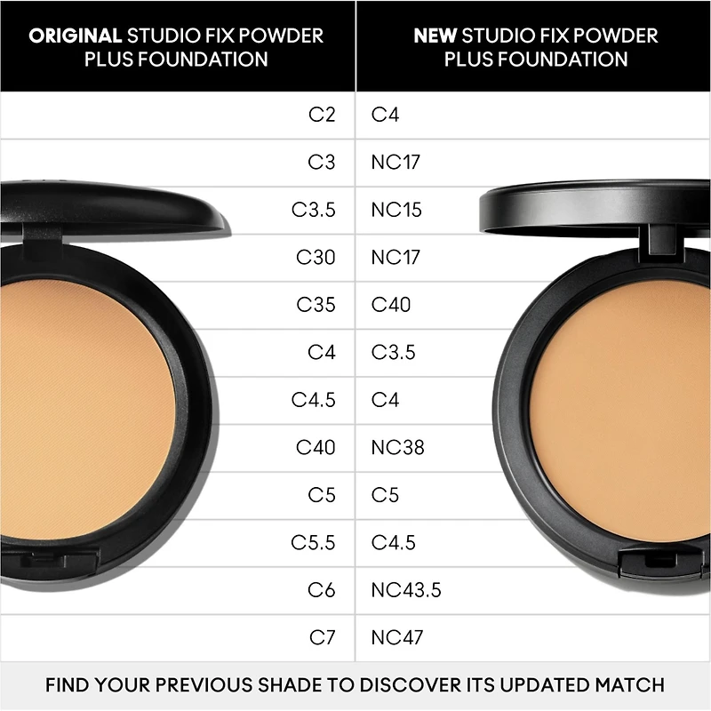 Fond de teint poudre pour contrôler le sébum Studio Fix Powder Plus 24 h, fini floutant mat, modulable, une couverture moyenne à complète qui dure 12 heures