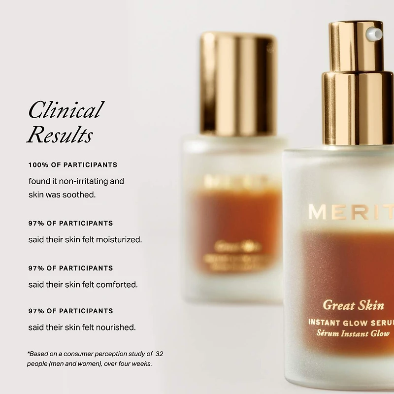 Sérum éclat instantané Great Skin avec niacinamide et acide hyaluronique