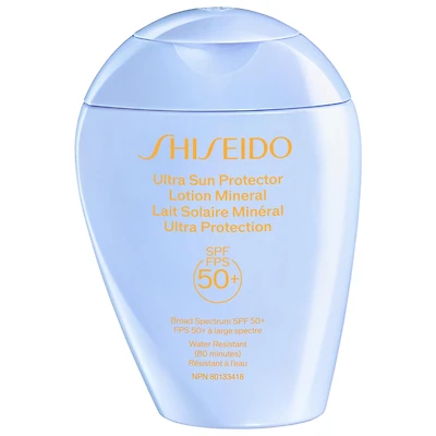 Shiseido Ultra Sun Protector Lotion Mineral SPF 50+ 5.07 oz/150 mL