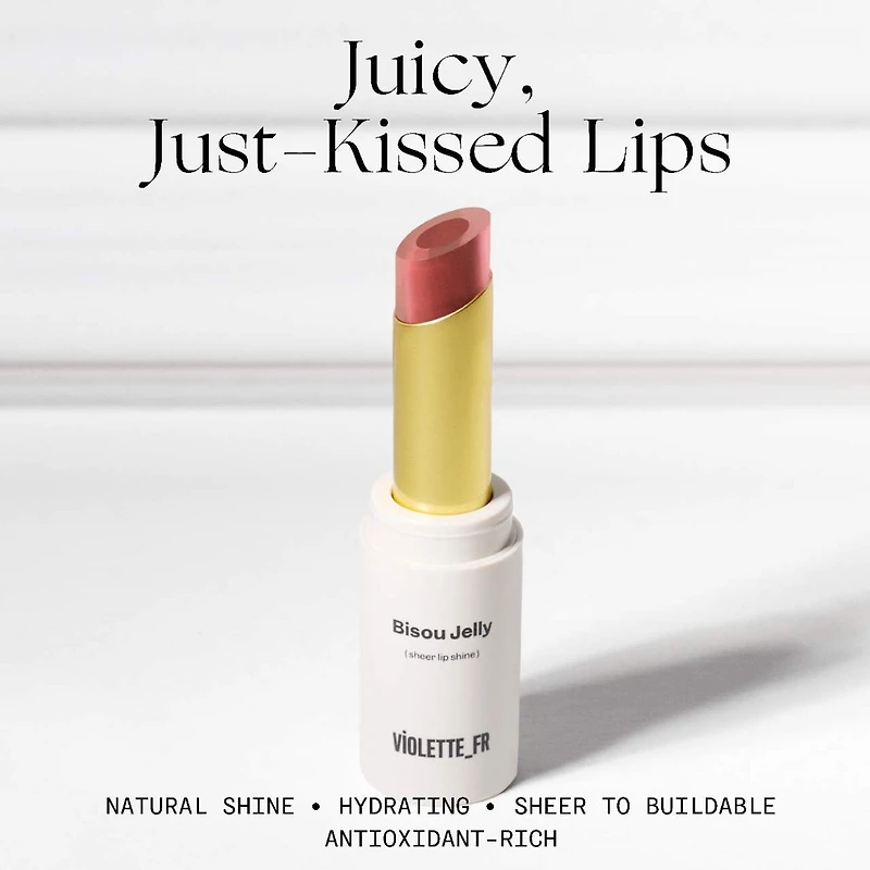 BISOU JELLY Sheer Shine Hydrating Lipstick