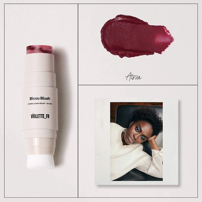 BISOU Blush Marbled Cream Stick