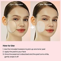 Collagen Gel Toner Pads for Pore Minimizing & Firming Care