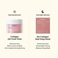 Collagen Gel Toner Pads for Pore Minimizing & Firming Care