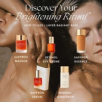 Radiant Rani Daily Brightening Mineral Sunscreen, SPF 50+ with Saffron