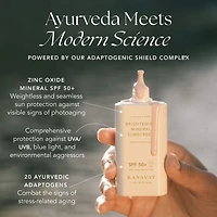 Radiant Rani Daily Brightening Mineral Sunscreen, SPF 50+ with Saffron