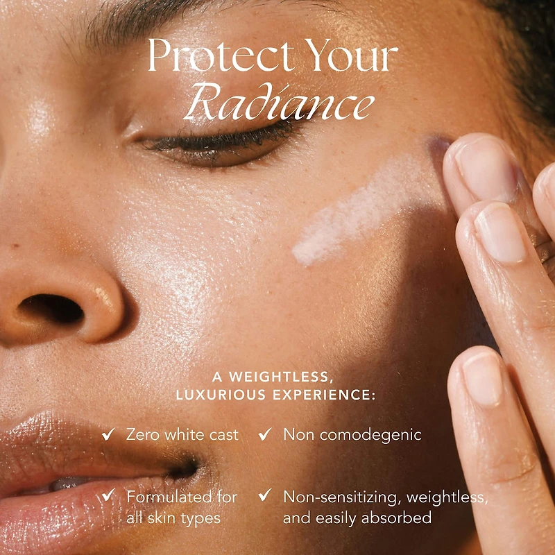 Radiant Rani Daily Brightening Mineral Sunscreen, SPF 50+ with Saffron