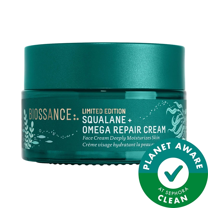 Omega Repair Deep Hydration Moisturizer with Ceramides and Hyaluronic Acid + Squalane