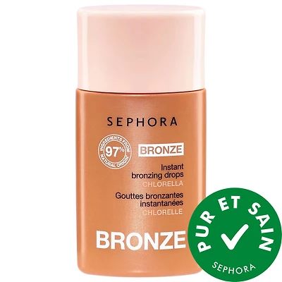Gouttes bronzantes instantanées