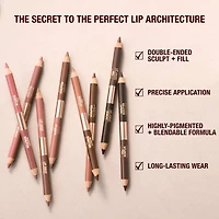 Super Nudes Lip Cheat Contour Duo Liner