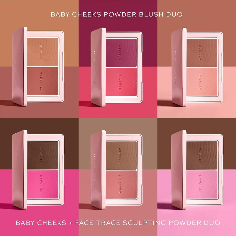 Baby Cheeks + Face Trace Sculpting Powder Duo