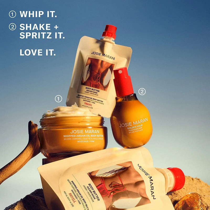 Golden Hour - Body + Hair Fragrance Mist with 100% Natural Scents