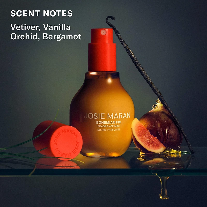 Brume parfumée pour le corps et les cheveux faite de parfums 100 % naturels Bohemian Fig