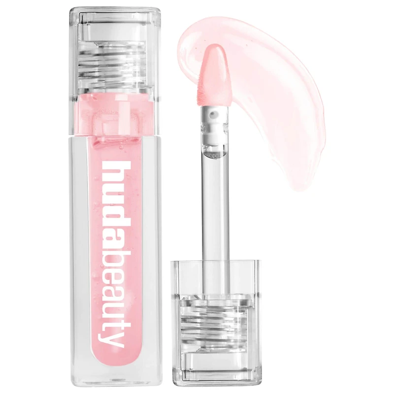 HUDA BEAUTY Faux Filler Ultra-Hydrating Tinted Jelly Lip Oil Juicy 0.13 oz/3.9 mL