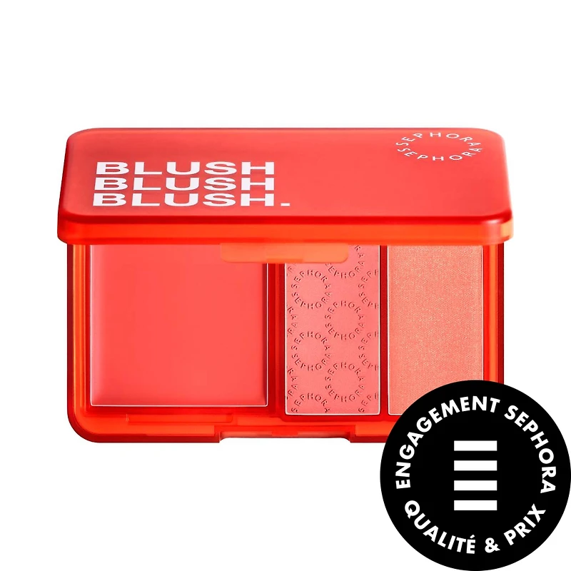SEPHORA COLLECTION Blush Blush. Palette de fard en crème et poudre 0.26 oz / 7.7 mL