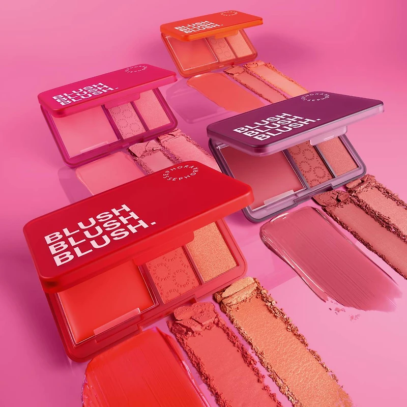 Blush Blush. Cream & Powder Palette