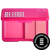 Palette de fards à joue Blush Blush. en crème et poudre