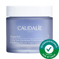 Crème de nuit éclat à l’acide glycolique Vinoperfect rechargeable