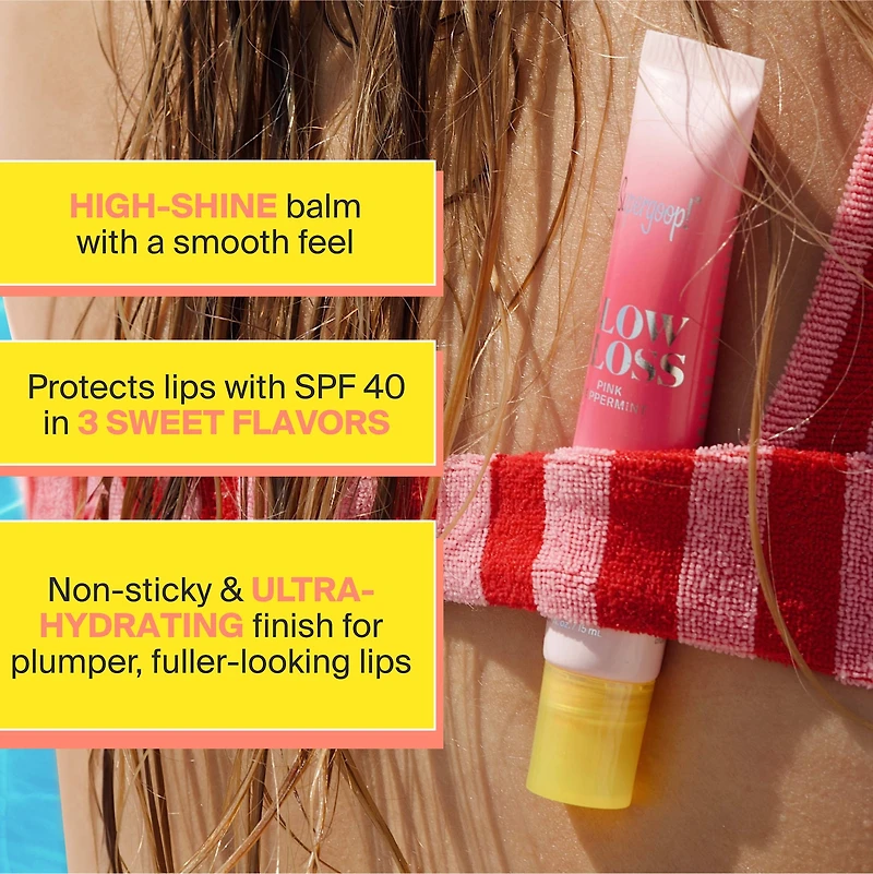 Glow Gloss SPF 40 Lip Balm with Peptides and Shea Butter