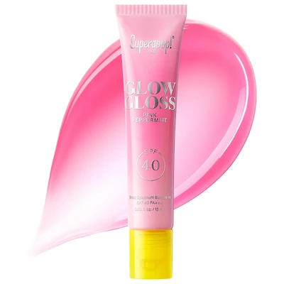 Glow Gloss SPF 40 Lip Balm with Peptides and Shea Butter