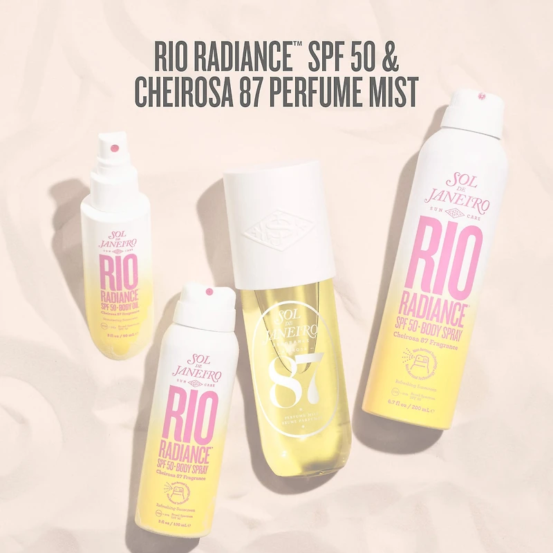 Rio Radiance™ SPF 50 Body Spray Sunscreen with Niacinamide